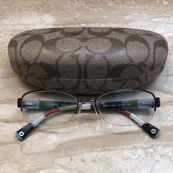 Coach women’s eyeglass frames, with case - Picture 1 of 7